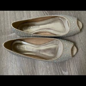 David’s Bridal Formal Flats